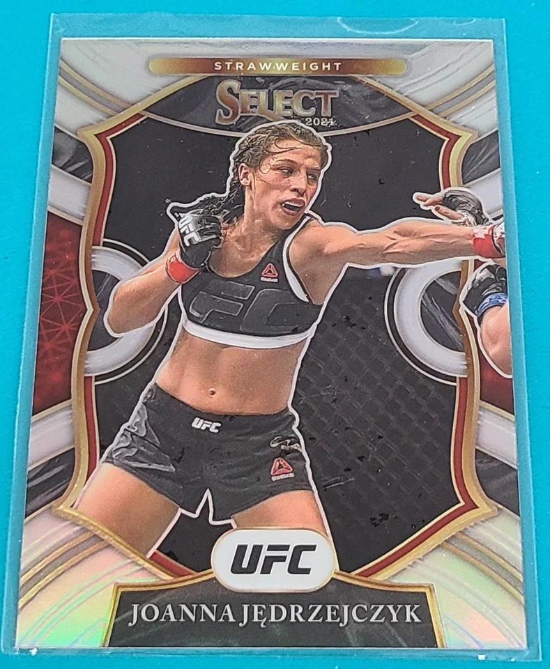 2021 Panini Select Silver Prizm    #45 Joanna Jedrzejczyk  UFC Card O4 - Image 1 of 2