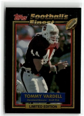 1992 Finest #43 Tommy Vardell Cleveland Browns - Image 1 of 2