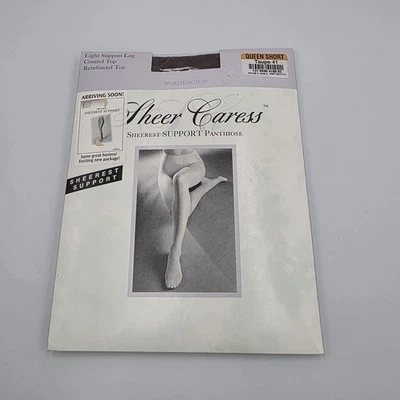 Pantimedias Worthington Sheer Caress Queen Short Taupe 41 ControlTop soporte ligero Foto 1 de 4