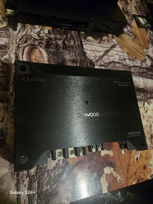 Kenwood Excelon X502-1 Class D Mono Power Amplifier 1000W - Black - Image 1 of 2