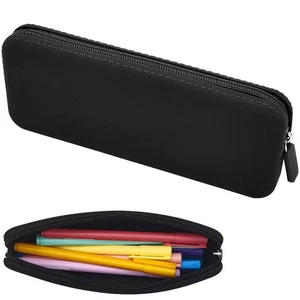 Silicone Pencil Case, Waterproof Silicone Cosmetic Bag, Pencil Bag, Multifunc... - Foto 1 di 7