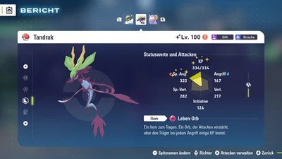 Kampfbereites Shiny #691 Tandrak PVP ZA 6IV | Pokemon Legenden: Z-A - Bild 1 von 4