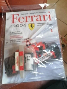 Costruisci Ferrari Scala1:8 F2004 N 8 - Foto 1 di 1