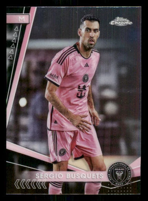 2024 Topps Chrome MLS #5 Sergio Busquets - Image 1 of 2