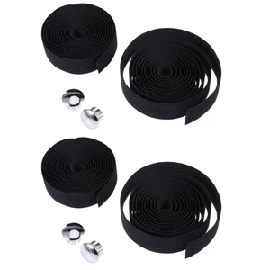 Set of 2 Non-slip Belt Bike Protection Tape Bicycle Handlebar Strips - Picture 1 of 12