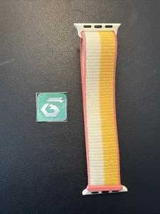 Apple Watch Sport Loop 41 mm (38/40) authentique OEM blanc maïs occasion - Photo 1 sur 8