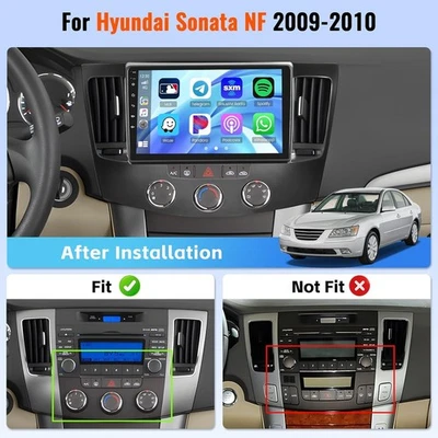 Android 15 Car Stereo for Hyundai Sonata NF 2009-10 - GPS Nav 2GB+64GB CarPlay - Image 1 of 4