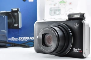 Cámara digital compacta Canon PowerShot SX230 HS negra Japón #1170 1 año de garantía de EE. UU. - Imagen 1 de 24