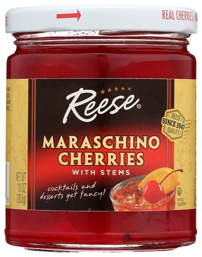 Reese Maraschino Cherries with Stems - image 1 of 1
