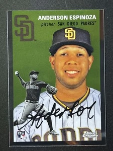 ANDERSON ESPINOZA RC 2023 Topps Chrome Platinum Anniversary #12 Padres - Picture 1 of 2