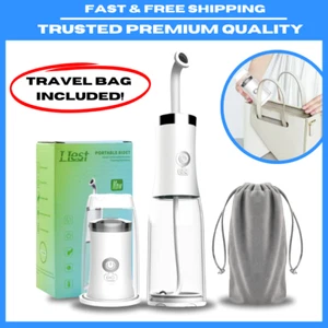 Electric Portable Bidet Sprayer, Rechargeable Handheld Travel 4 Pressure Options - Picture 1 of 7