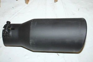 Flowmaster Matte Black Clamp On Exhaust Tip 5" Angle - Picture 1 of 6