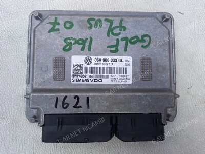 06A906033GL SIEMENS SIMOS7.1A 5WP40361 CENTRALINA MOTORE VW GOLF V PLUS 1.6 GPL - Immagine 1 di 4