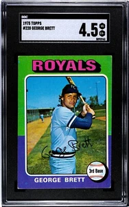 1975 Topps George Brett #228 SGC 4.5 - Picture 1 of 2