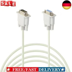 Serial RS232 9-Pin Male to Female DB9 9-Pin Converter Extension Cable(3m) - Afbeelding 1 van 8