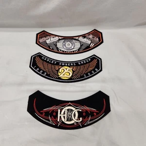 HARLEY DAVIDSON OWNERS GROUP HOG 2007 2008 2009 WESTE JACKE ROCKER AUFNÄHER - Bild 1 von 7