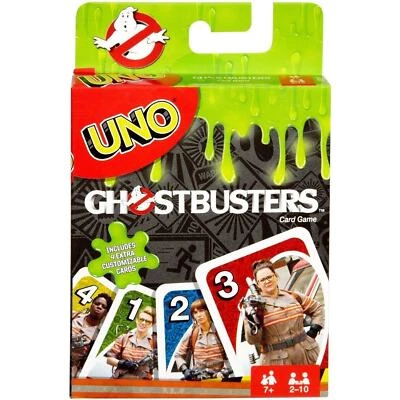 Ghostbusters Uno Card Game - Classic Card Game - Image 1 of 4