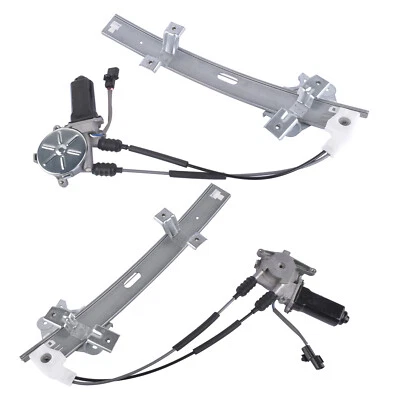 2X Regulador de ventana eléctrica delantero para Mitsubishi 3000GT Dodge Stealth 3L V6 GAS Foto 1 de 4