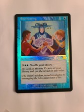 1x FOIL SOOTHSAYING Mercadian Masques Magic the Gathering mtg Free Shipping