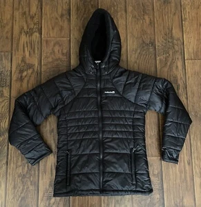 Avalanche Full Zip Hooded Puffer Jacket — Women’s M — Black — 100% Polyester - Picture 1 of 8