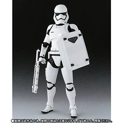 S.H.Figuarts Star Wars FIRST ORDER STORMTROOPER SHEILD & BATON Set Figure BANDAI - Image 1 of 4