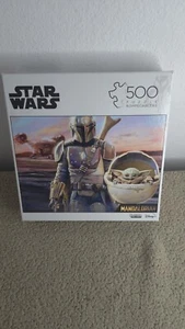 Buffalo Disney Star Wars Mandalorianer mit dem Kind 500 Teile Puzzle vollständig - Bild 1 von 3