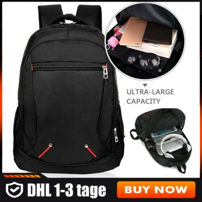 Freizeit Laptop Rucksack Sport Reisen Wandern Arbeit Freizeit Schulrucksack NEU - Bild 1 von 4