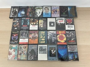 29 Classic Rock Cassette Tape Lot: Dokken, Kansas, Chicago, SRV, Winger, Santana - Picture 1 of 15