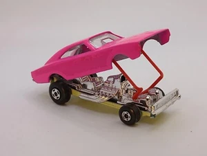VTG. 1971 Matchbox Superfast No. 70 Pink Dodge Charger Dragster England - Picture 1 of 19