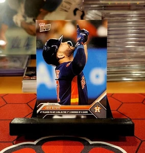 Jose Altuve 2023 Topps Now #821 Astros 4to con tarjeta de 3 jonrones - Imagen 1 de 2