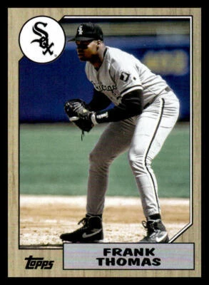 2022 Topps Archives Frank Thomas  1987 Topps Design 253 Chicago White Sox - Image 1 of 2