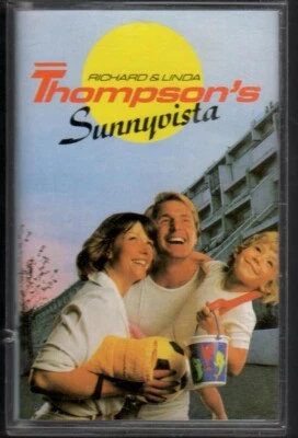 Richard Linda Thompson Sunnyvista Cassette Tape 1992 Hannibal Foto 1 de 3