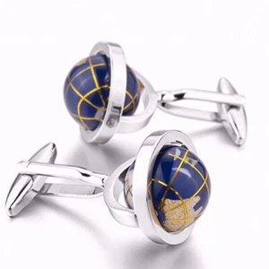 Moda Hombres Gemelos Esmoquin Tachuelas Formal Negocios Boda Camisa Puño Hebilla - Imagen 1 de 3