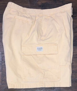 Columbia Sportswear Yellow Cargo Shorts Men’s 38 - Picture 1 of 6