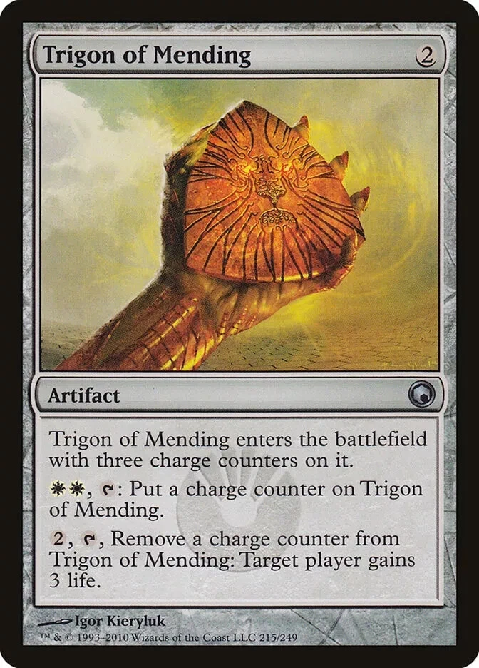 Trigon of Mending (SOM 215) Near Mint Foil - MTG single - Image 1 of 1
