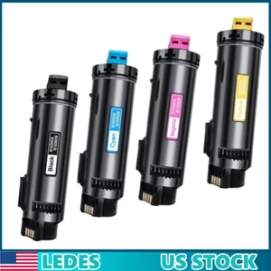 KCMY Set Cartuccia Toner per Xerox Phaser 6510 6510dn WorkCentre 6515 6515dn - Foto 1 di 11