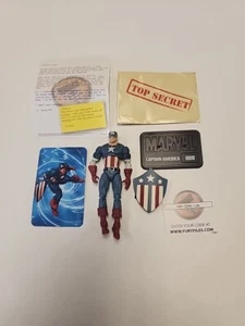 Marvel Universe Series 2 3.75" Captain America 008 Figure Loose 2009 - Picture 1 of 6