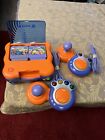 Vtech V Smile TV Learning System Console Two Controller  W/ 6 Games (Not Tested)