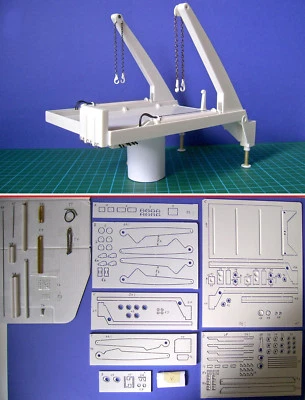 Polystyrol Modell Bausatz Truck LKW Absetzkipper für Youngtimer 1/24 1:24 CNC 01 - Bild 1 von 4