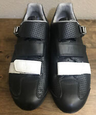 Rapha Grand Tour Black  cycling shoes  With Cleats Size US 8.75 EU 42 Rare
