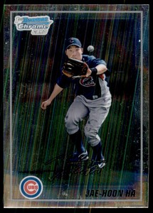 2010 Bowman Chrome Prospects Jae-Hoon Ha Chicago Cubs #BCP85