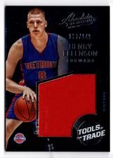 Henry Ellenson 2016-17 Panini Absolute Tools of the Trade /149 Jersey #22
