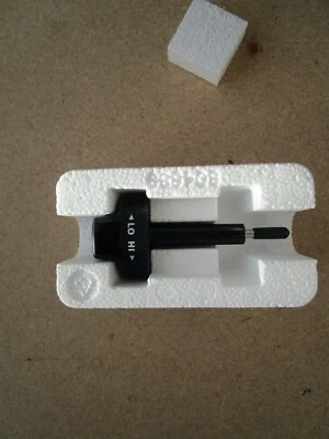 PERILLA DE CONTROL DE HORNO DE COMBUSTIBLE WOLF DUEL NEGRA NUEVA PIEZA DE FÁBRICA DE WOLF RANGE CORP Foto 1 de 4