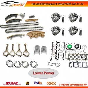 Engine Rebuild Kit & Timing Chain For Land Rover Jaguar E-PACE PT204 2.0T 17-22 - Picture 1 of 7