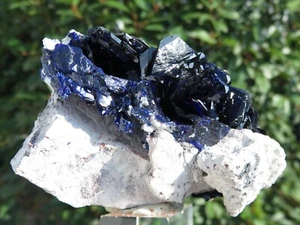 Mineralien Kristalle Von Azurit Klangschale, aus Mexico - Bild 1 von 4