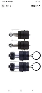 4x Front Upper Lower Ball Joints For Jeep Grand Cherokee Wagoneer 97-17 Wrangler - Picture 1 of 9