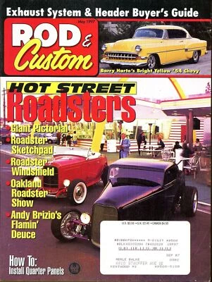 Rod & Custom Magazine May 1997 Hot Street Roadsters, Install Quarter Panels - Image 1 of 2