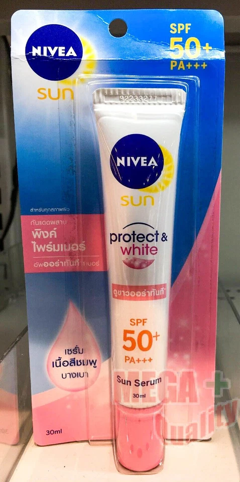 NIVEA Sun protect + Bright Instant Aura SPF50 UVA Protection Lighten 30ml - Image 1 of 3