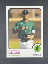 2022 Topps Heritage Minor League Jonatan Clase ACL Mariners #148