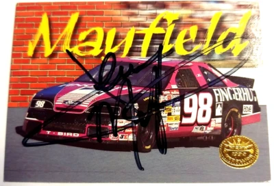 Jeremy Mayfield 1994 Maxx #25 Nascar Racing Autographed Card - Image 1 of 2